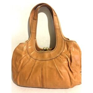 Coach Caramel Leather Satchel
